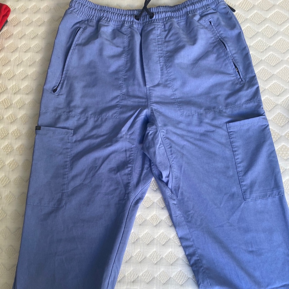 Men’s JAANUU Blue/periwinkle Scrub Bottoms/pants M